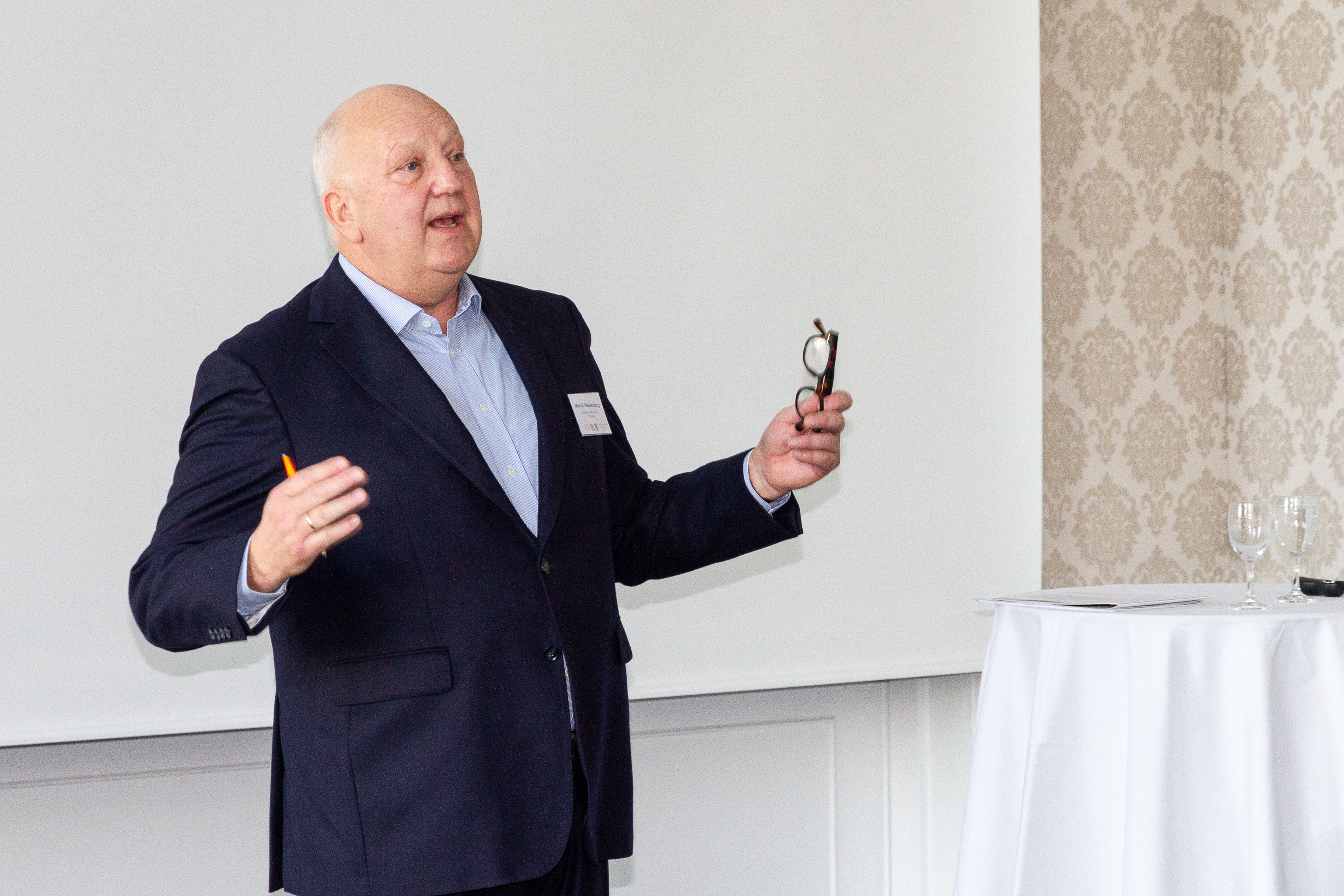 Ständig Konferenz 2021 - Martin Meesenburg Martin Meesenburg war sichtlich erfreut, dass in diesem Jahr die Ständige Konferenz wieder als physisches Treffen stattfinden konnte.