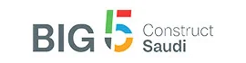 Logo: Big 5 Construct Saudi - incl. WiDoFa...