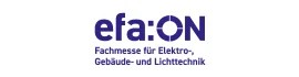 Logo: efa:ON  - Fachmesse für Elektro-, Gebäude- und Lichttechnik