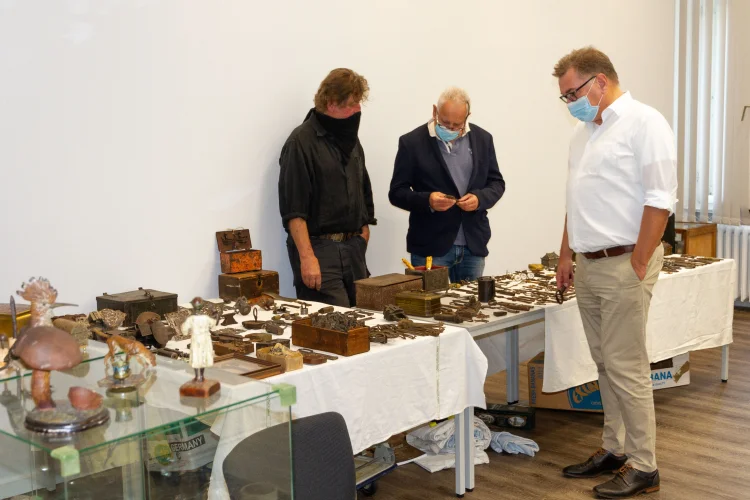 Schlosssammler im Fachverband In diesem Jahr wählten die Schlosssammler Velbert, die Stadt der Schlösser und Beschläge, für ihr Treffen aus.