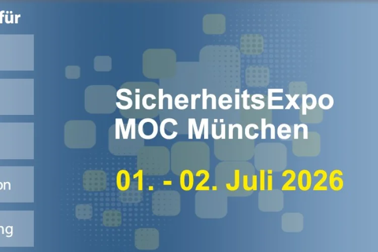 Messen - SicherheitsExpo Die nächste SicherheitsExpo in München findet am 1. und 2. Juli 2026 statt.