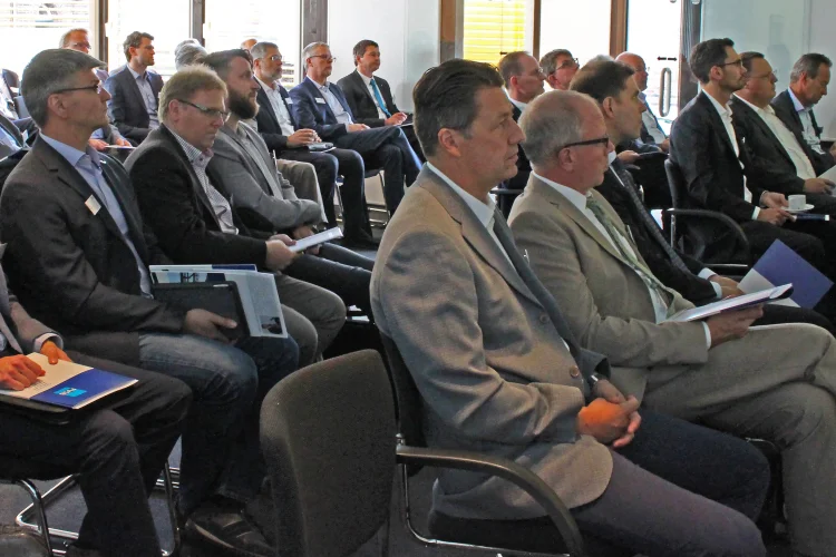 FVSB JMV 2018 - Teilnehmer Die Teilnehmer der Jahresmitgliederversammlung folgten aufmerksam den Vorträgen.
